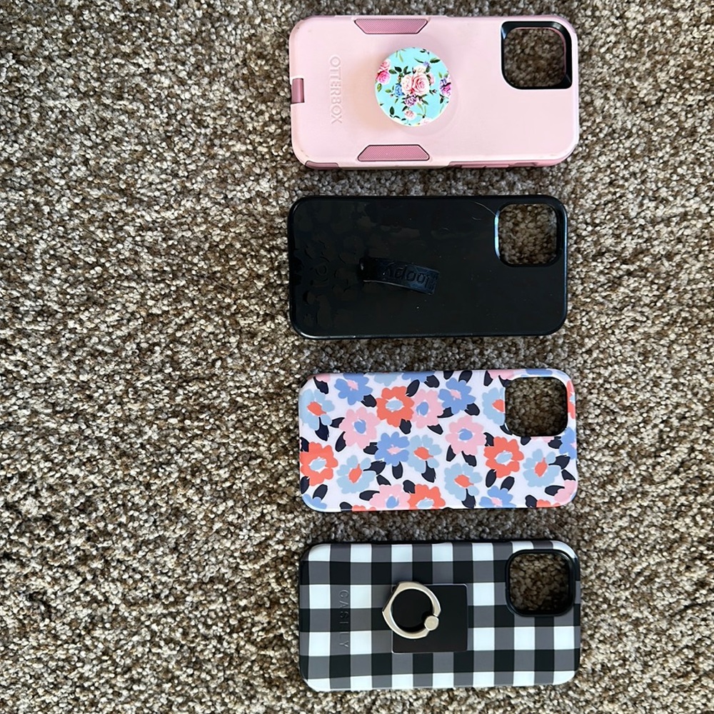 Otterbox and Loopy iPhone 12 cases